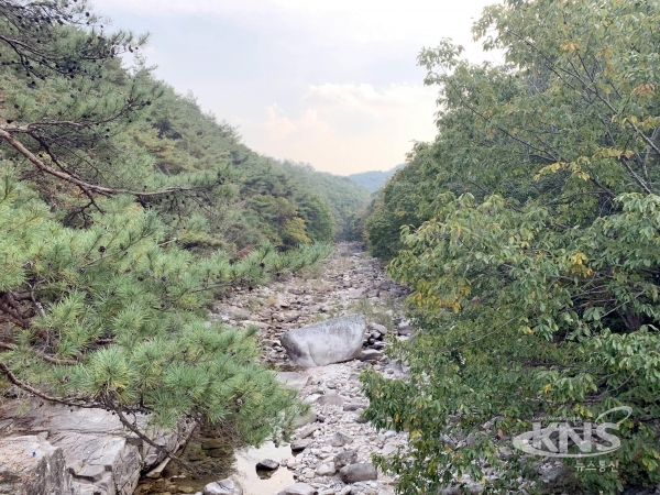 쌍곡계곡 생태탐방로 대상지(사진=괴산군)