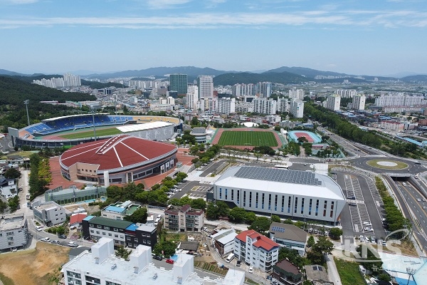 구미시복합스포츠센터. [사진=구미시]