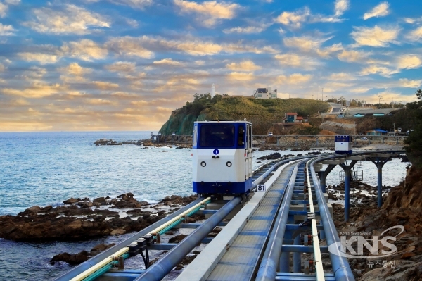 죽변 해안스카이레일. [사진=울진군]